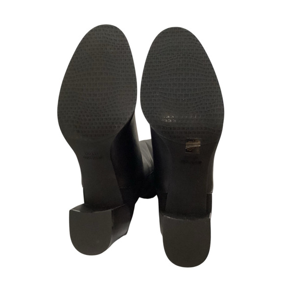 Stuart Weitzman City Block Boot Nappa Leather Over The Knee Boot In Black Size 9 - Picture 14 of 14